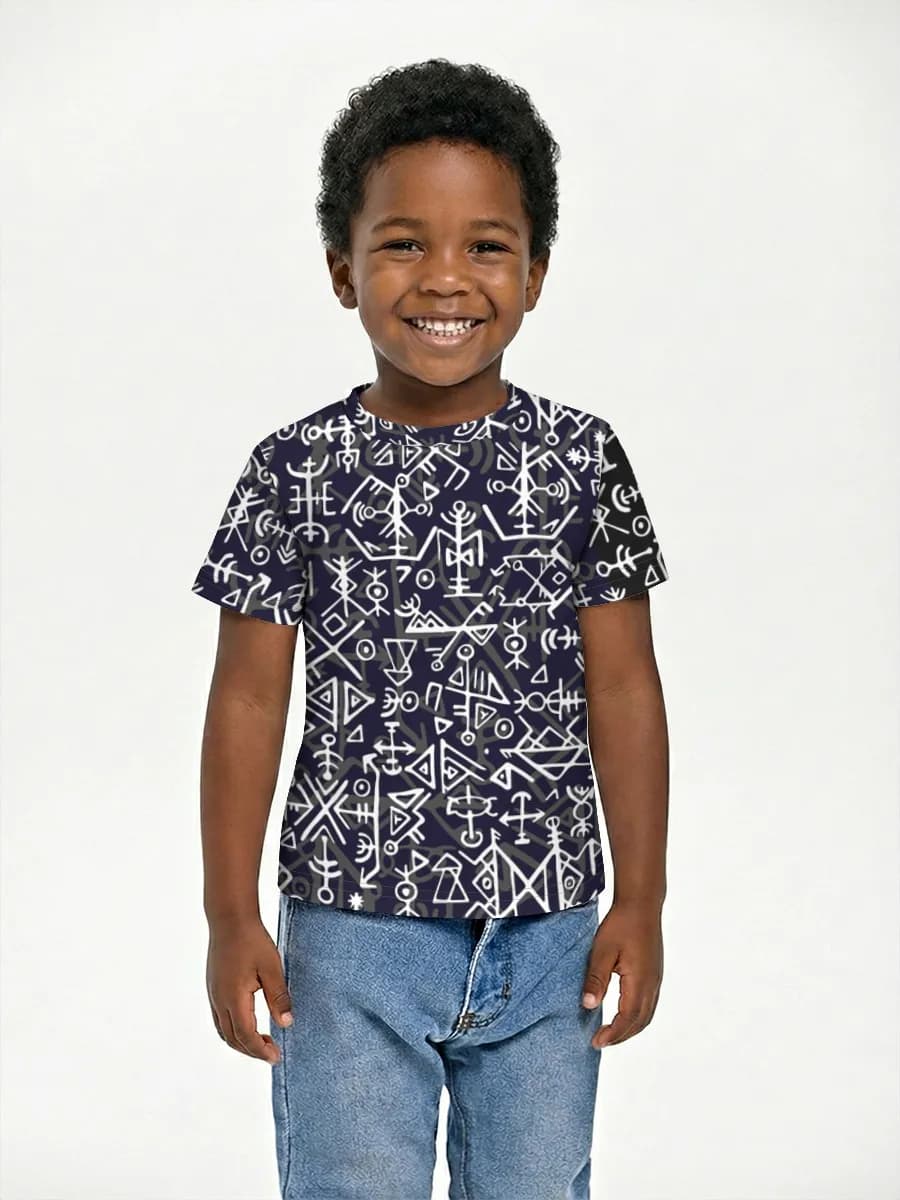 Camiseta Básica de Algodón Niño