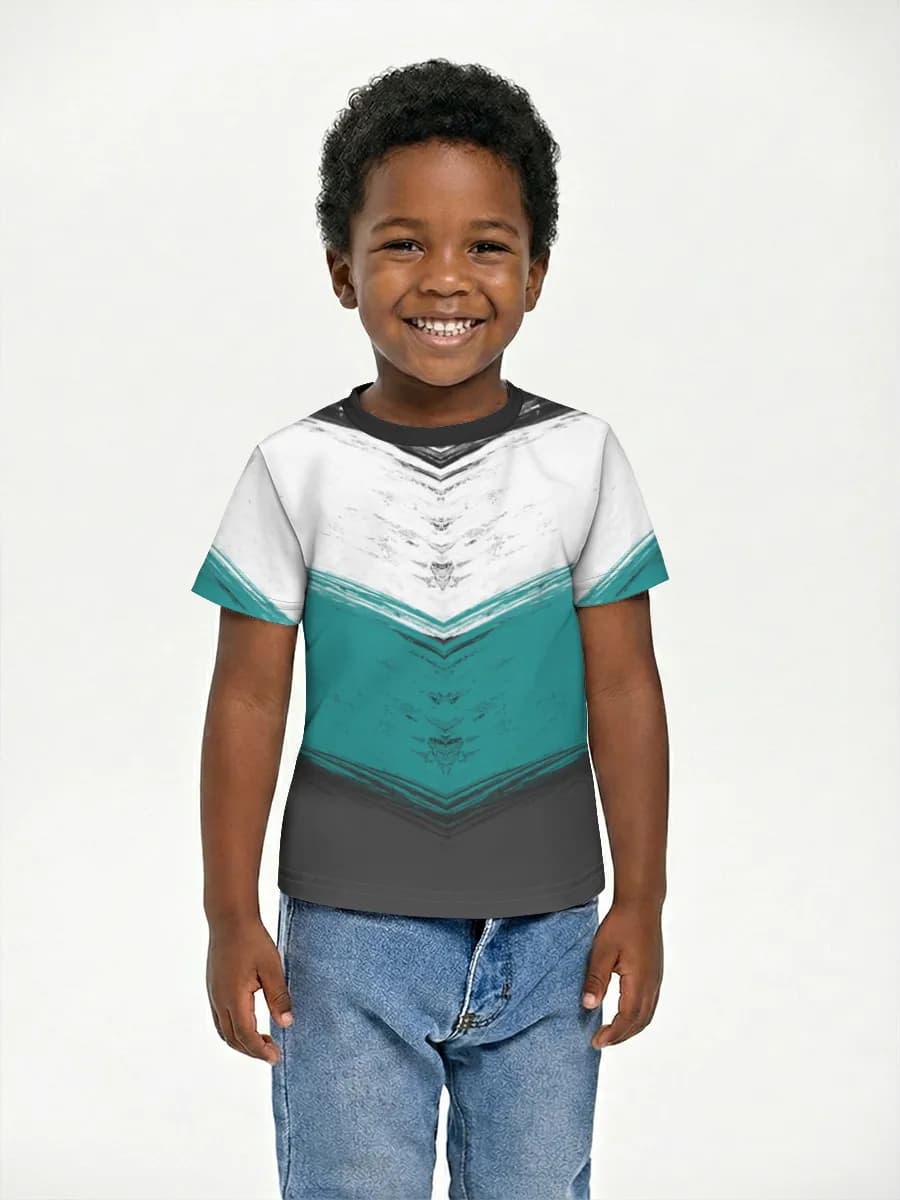 Camiseta Básica de Algodón Niño