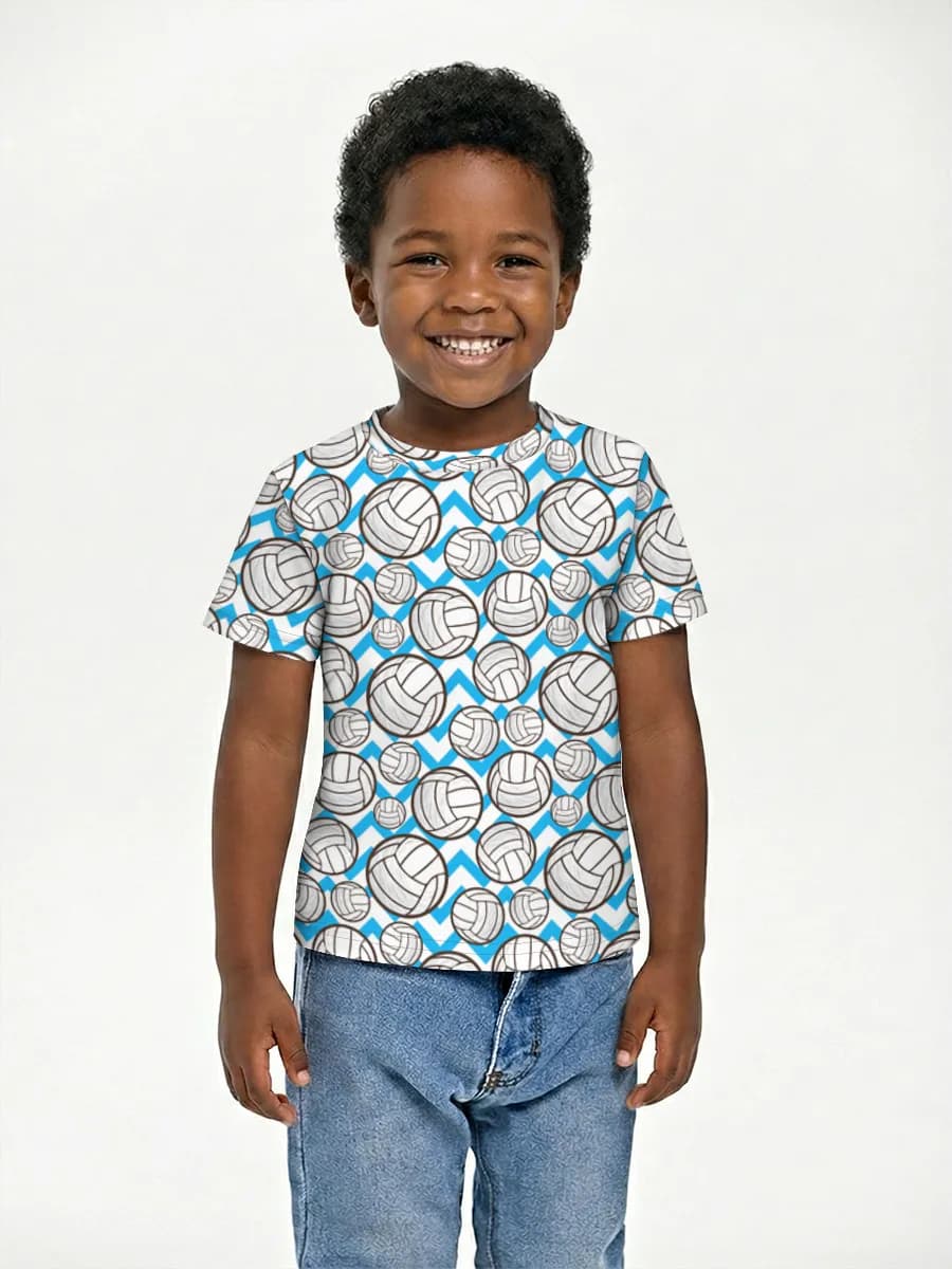 Basic Baumwoll-T-Shirt Jungen