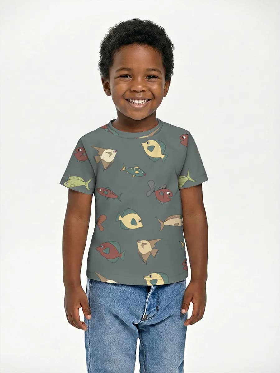 T-shirt coton basique garçon
