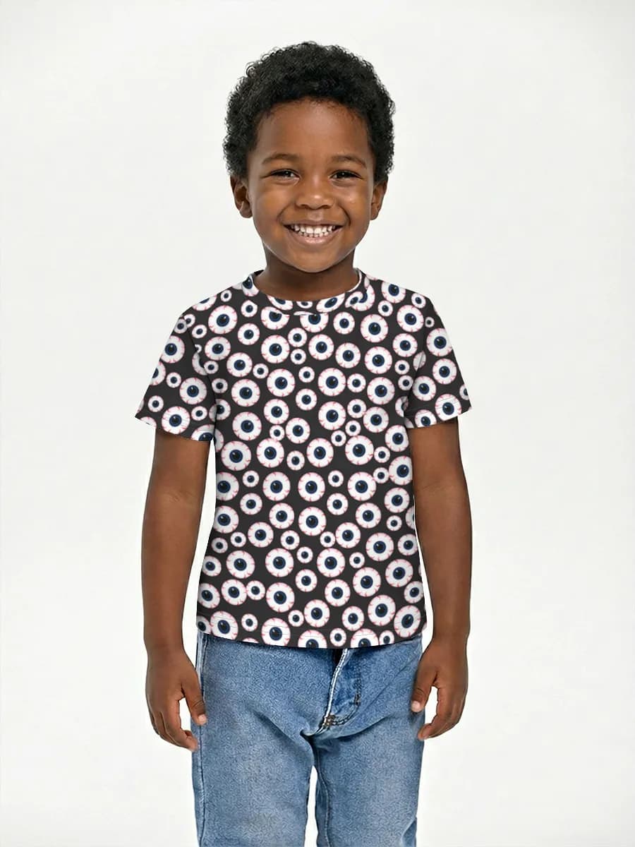 Basic Baumwoll-T-Shirt Jungen