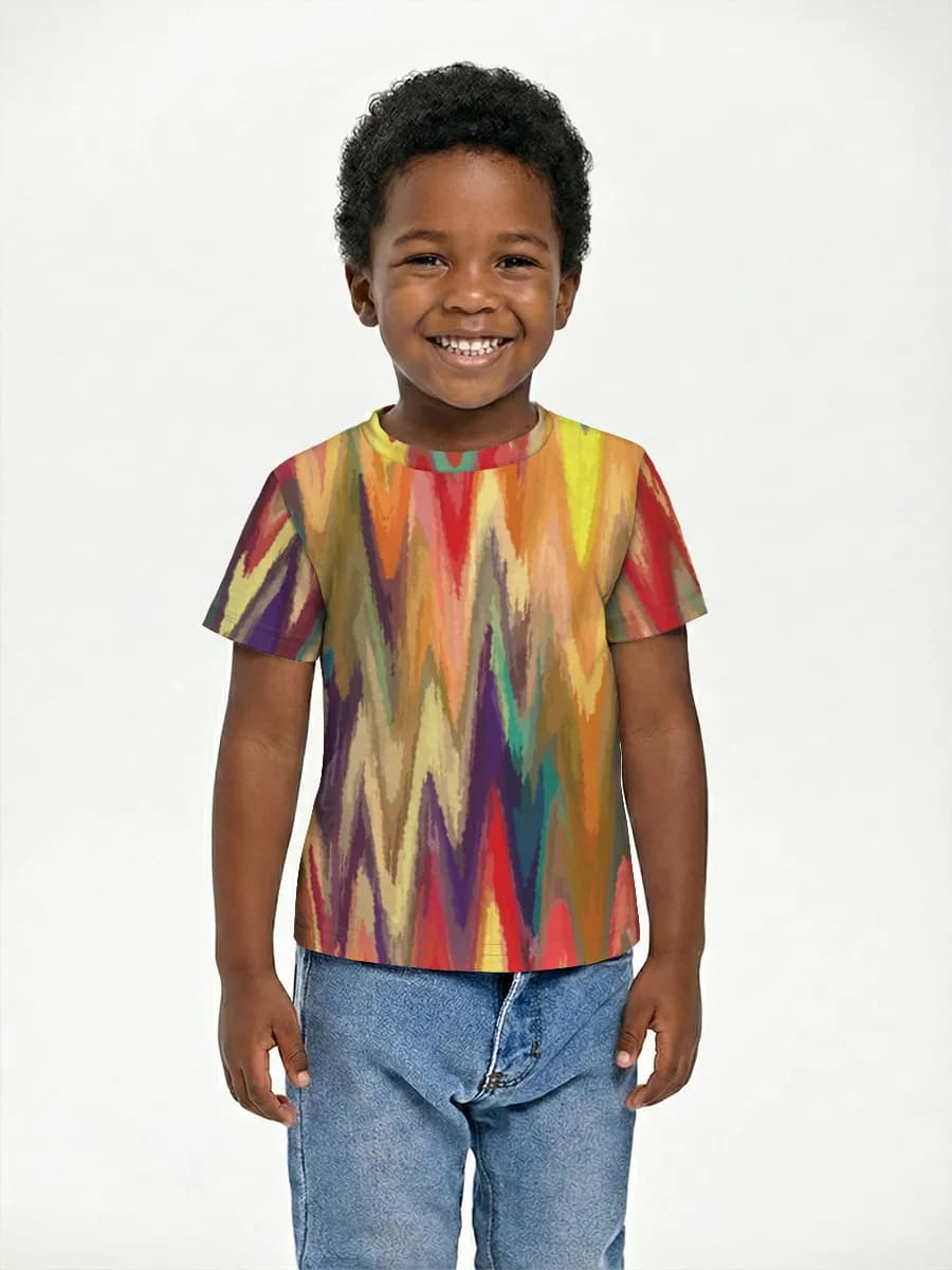Camiseta Básica de Algodón Niño