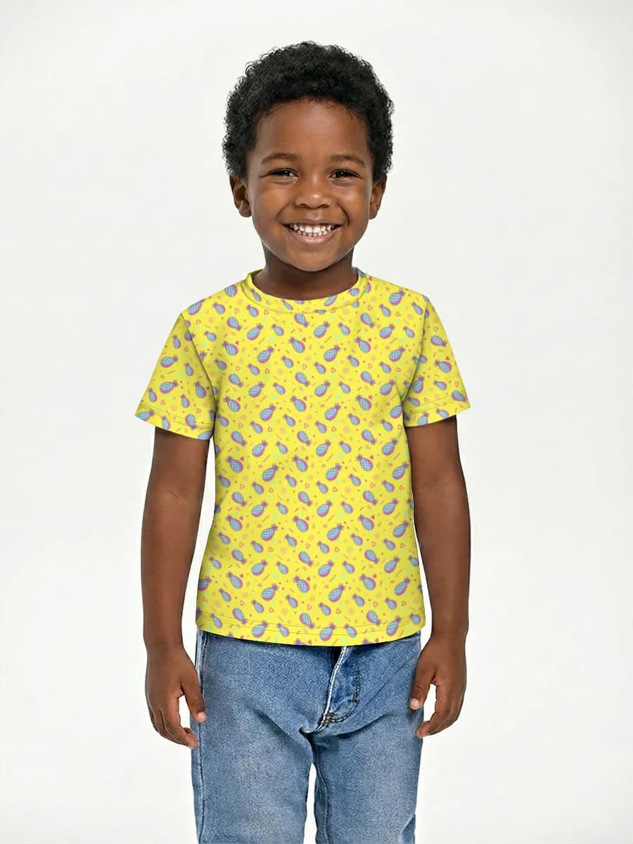 男の子 ベーシック コットンTシャツ