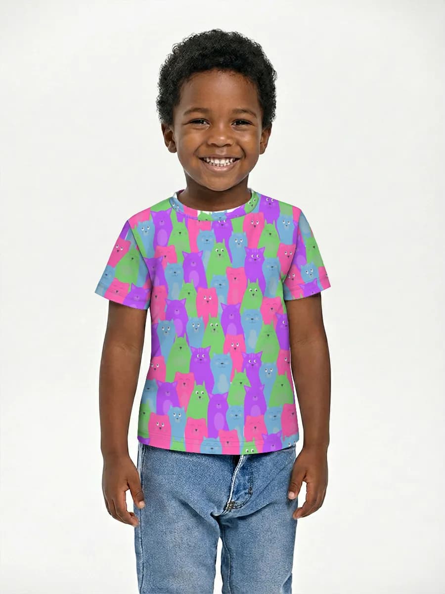男の子 ベーシック コットンTシャツ