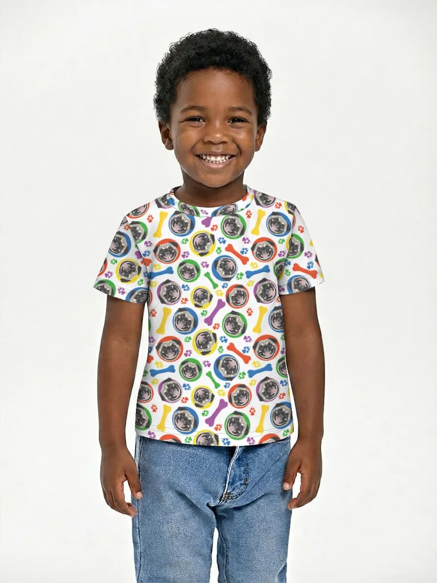 男の子 ベーシック コットンTシャツ