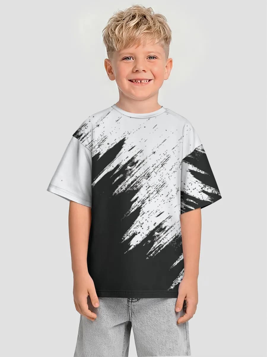 Camiseta Oversize de Algodón Niño