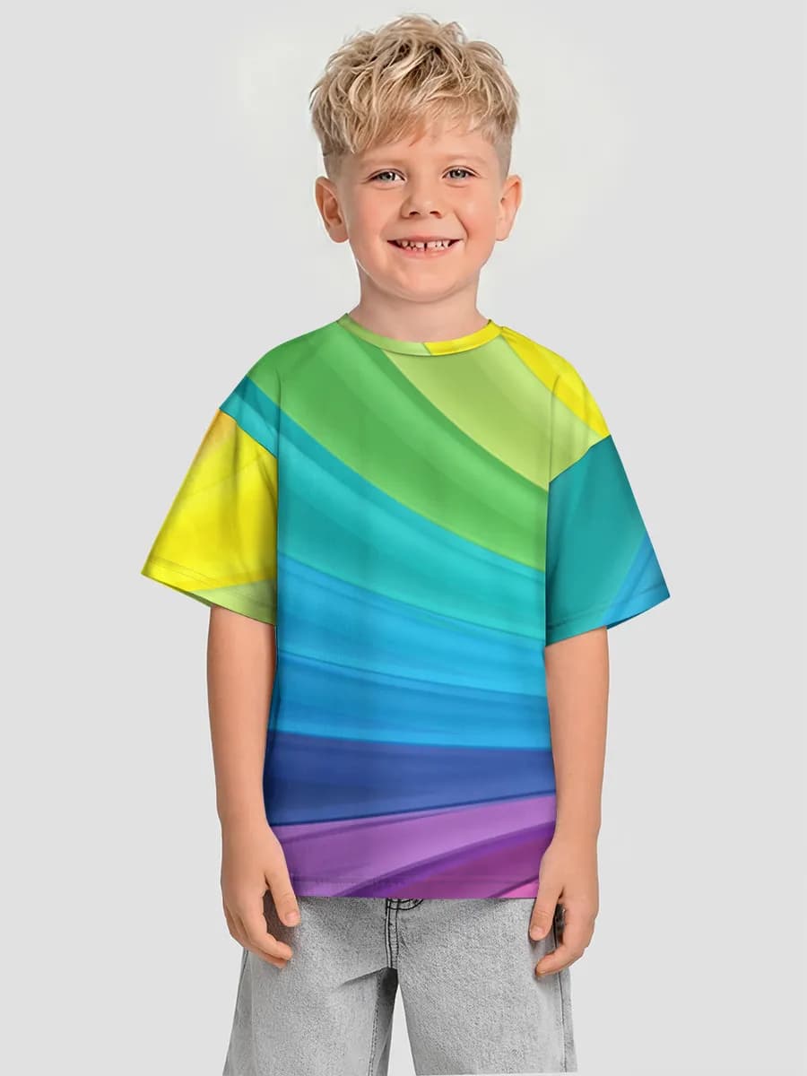 T-shirt coton oversize garçon