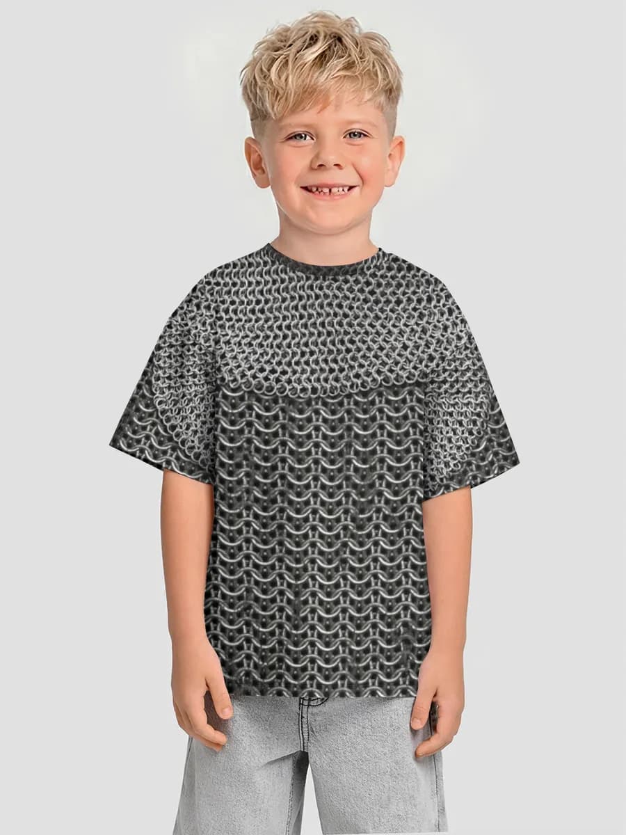 Camiseta Oversize de Algodón Niño
