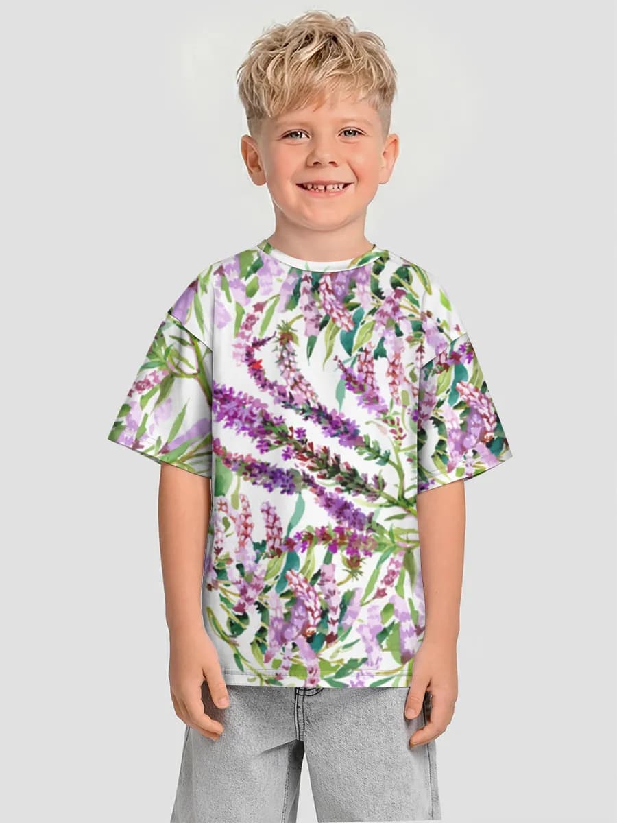 T-shirt coton oversize garçon