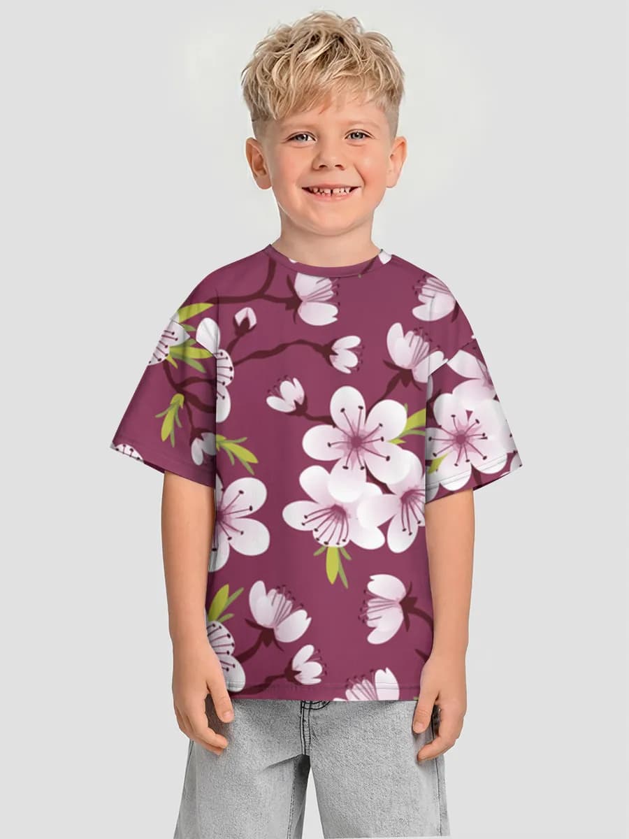 T-shirt coton oversize garçon