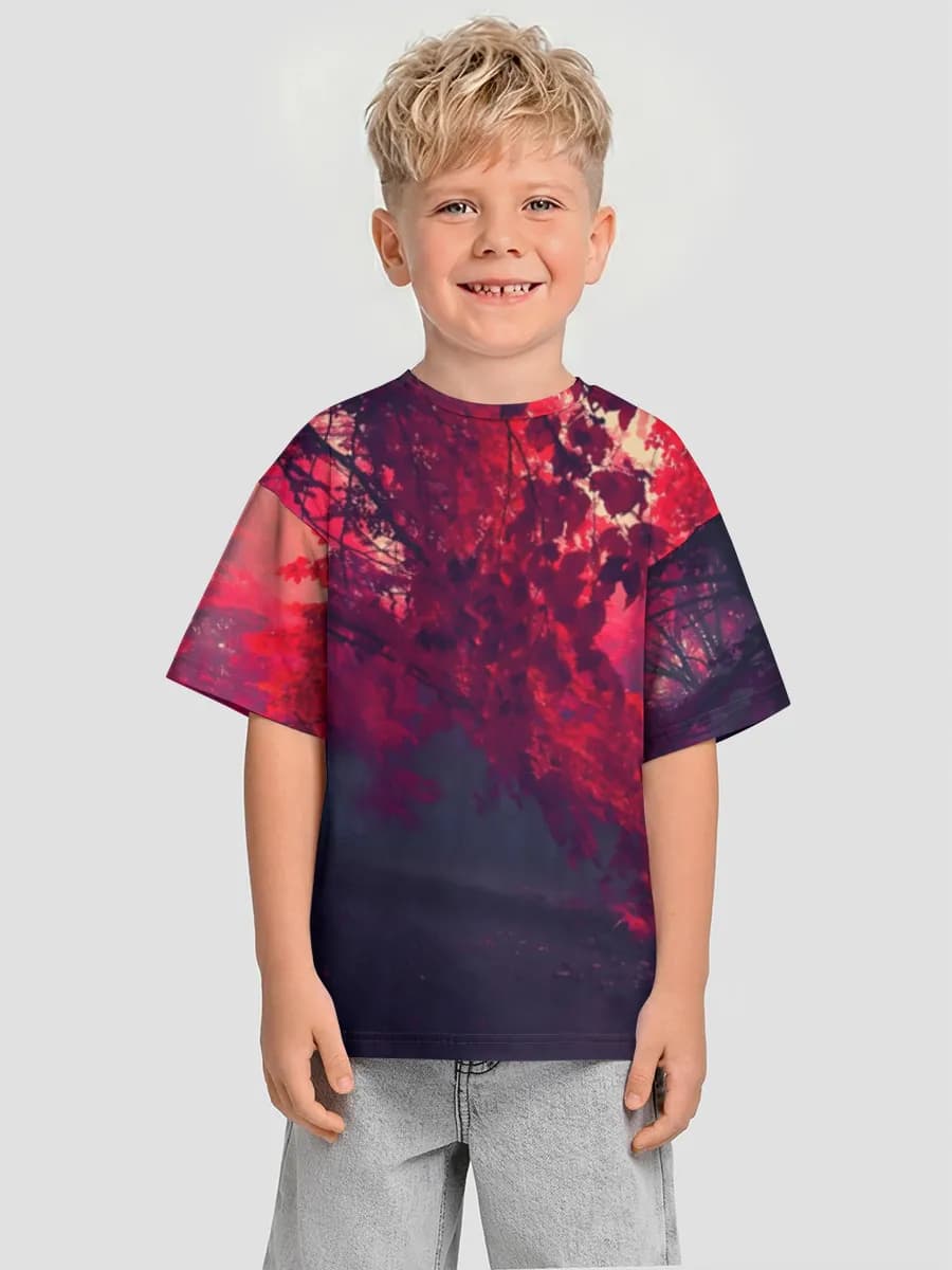 T-shirt coton oversize garçon