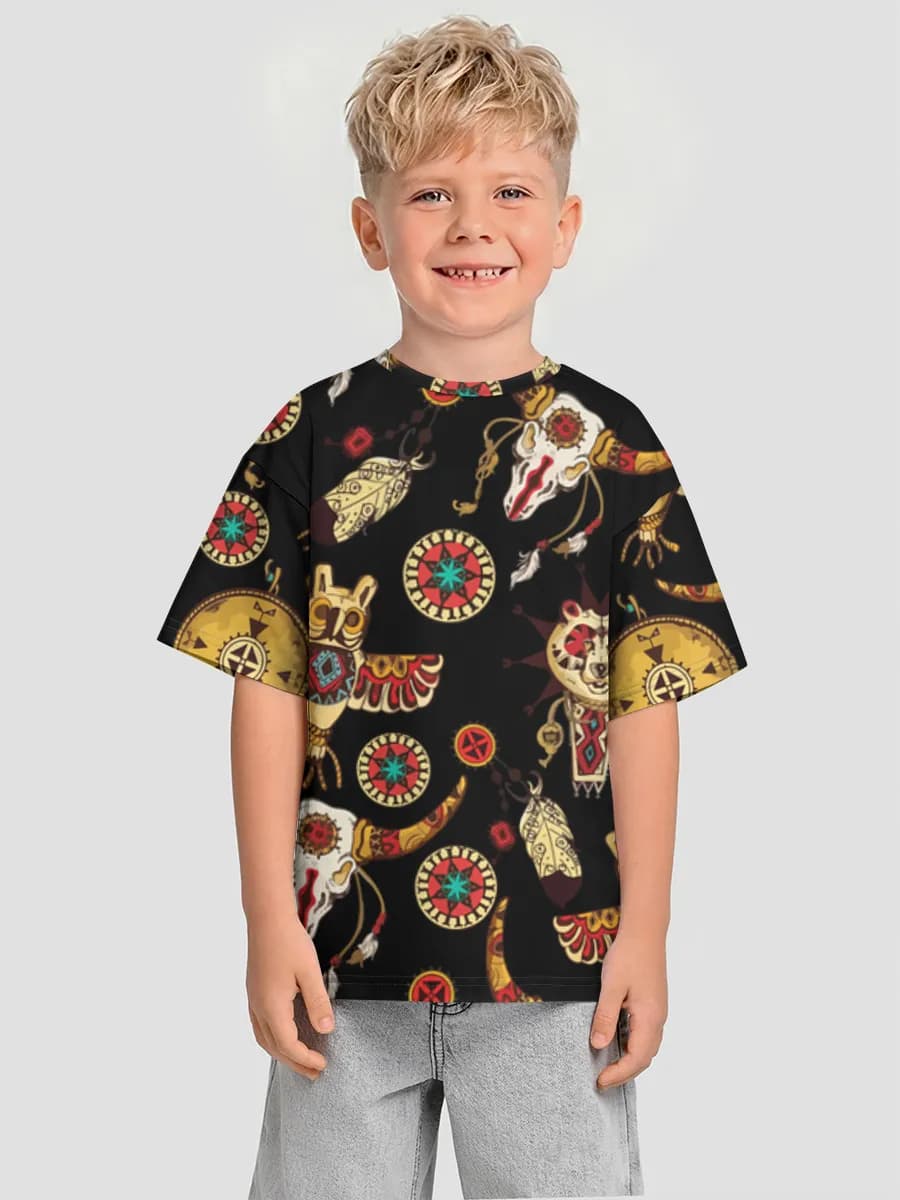T-shirt coton oversize garçon