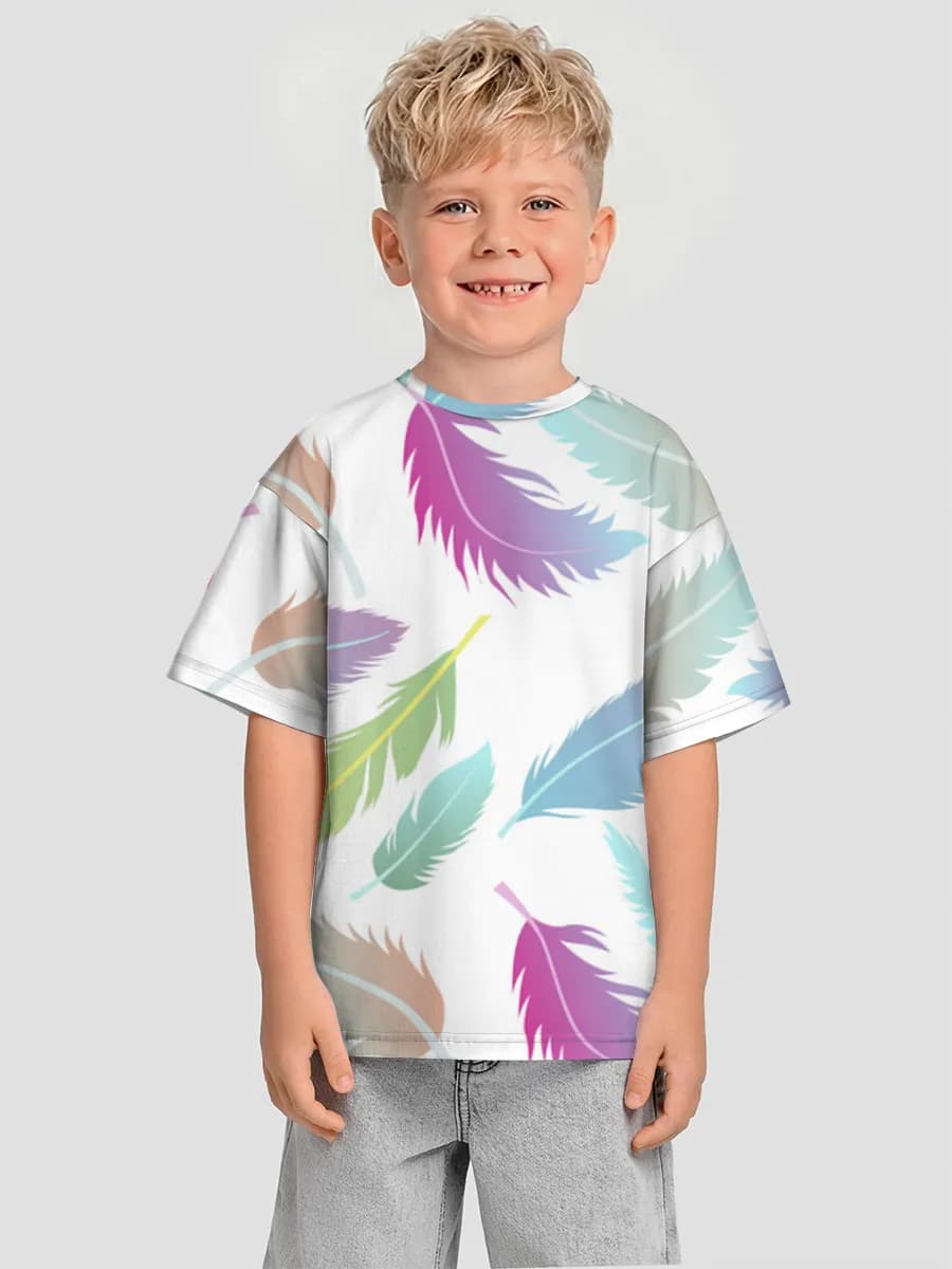 Camiseta Oversize de Algodón Niño
