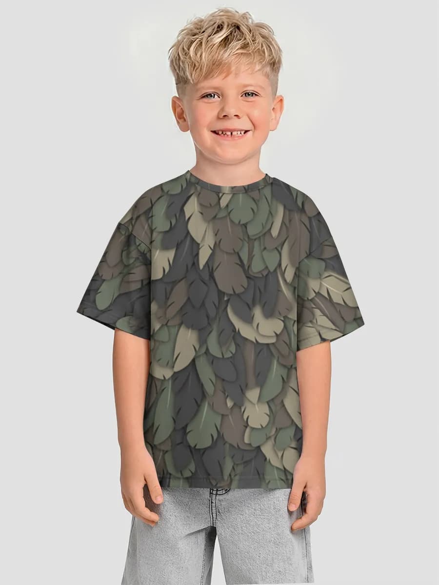 Camiseta Oversize de Algodón Niño