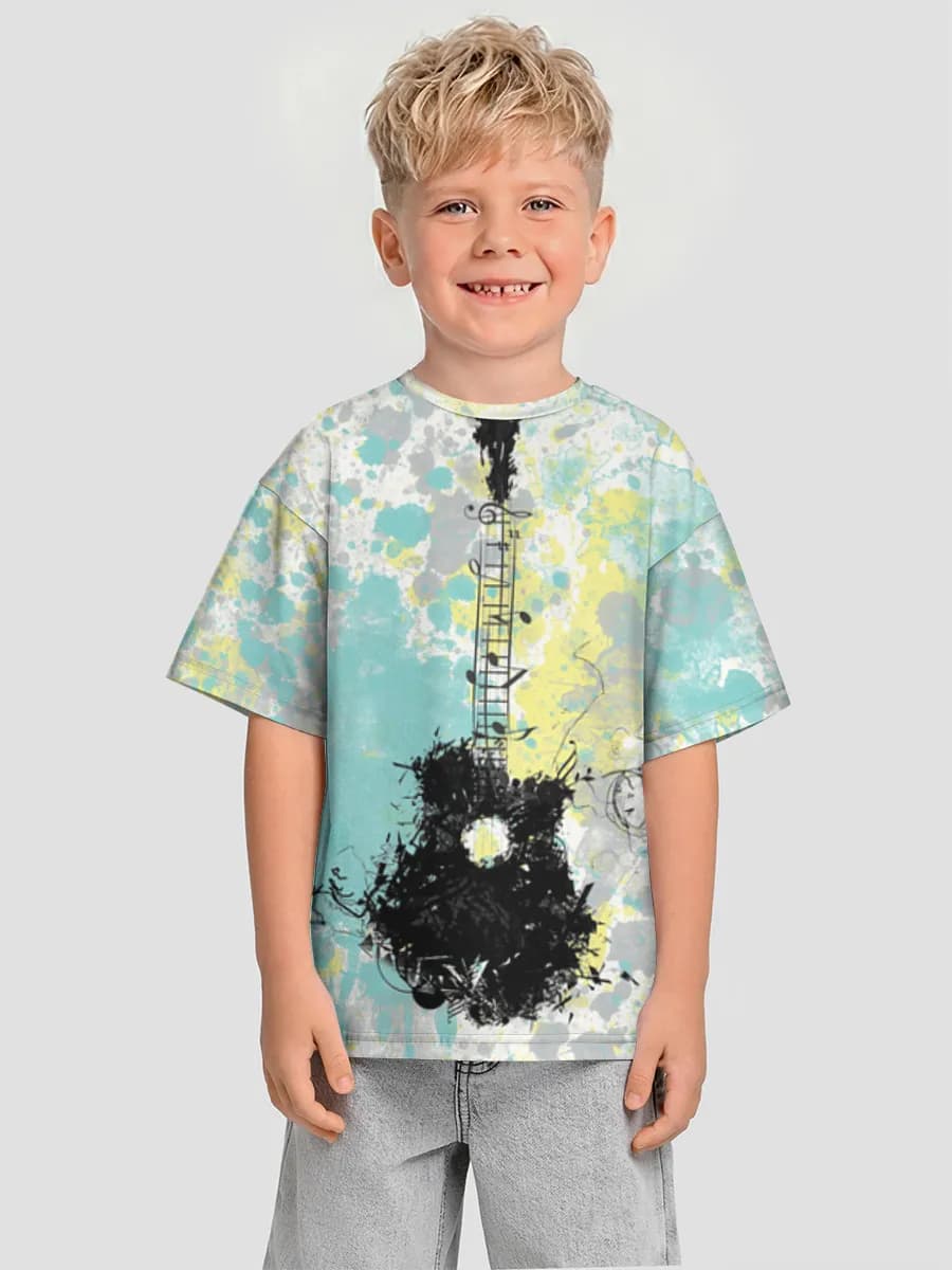 Camiseta Oversize de Algodón Niño