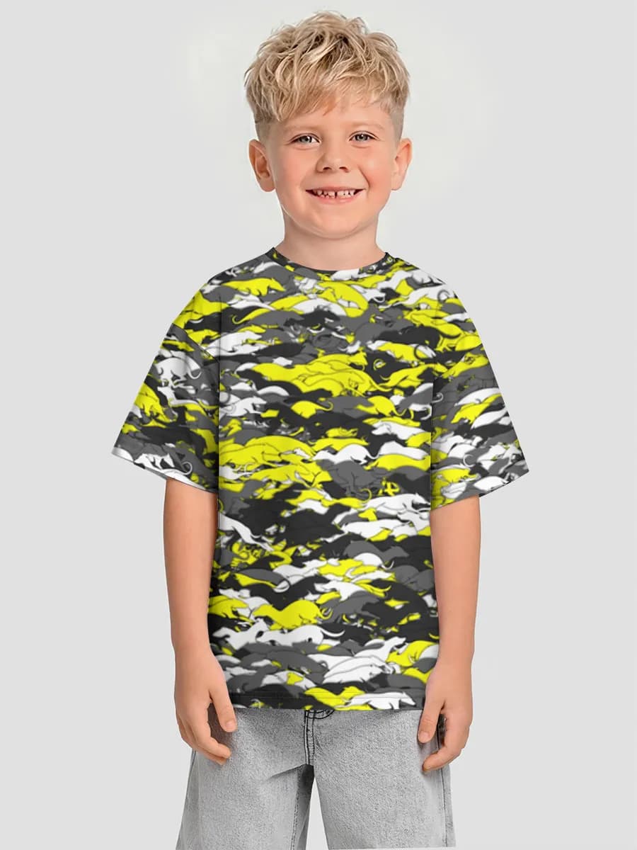 Camiseta Oversize de Algodón Niño
