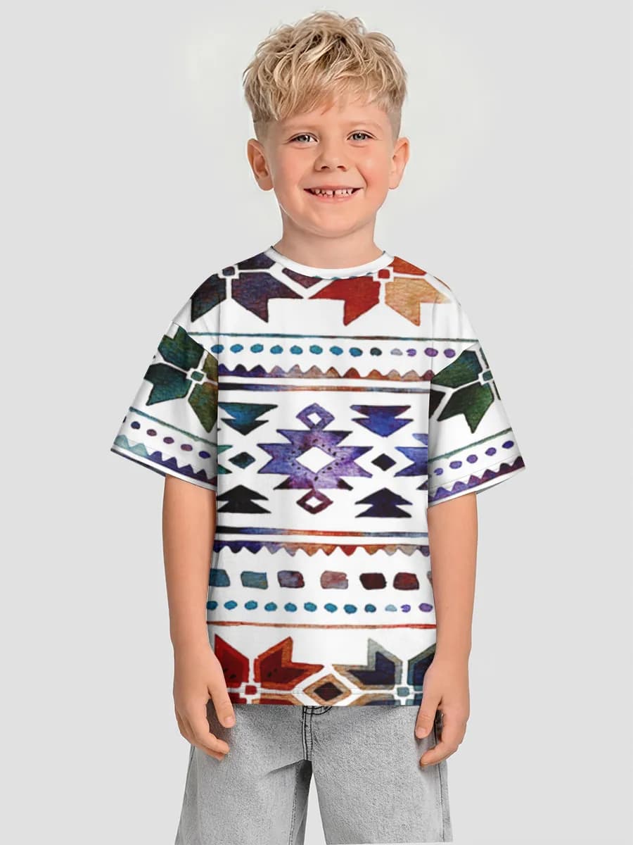 T-shirt coton oversize garçon