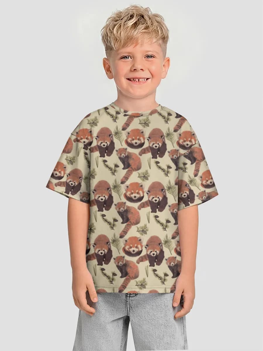 T-shirt coton oversize garçon