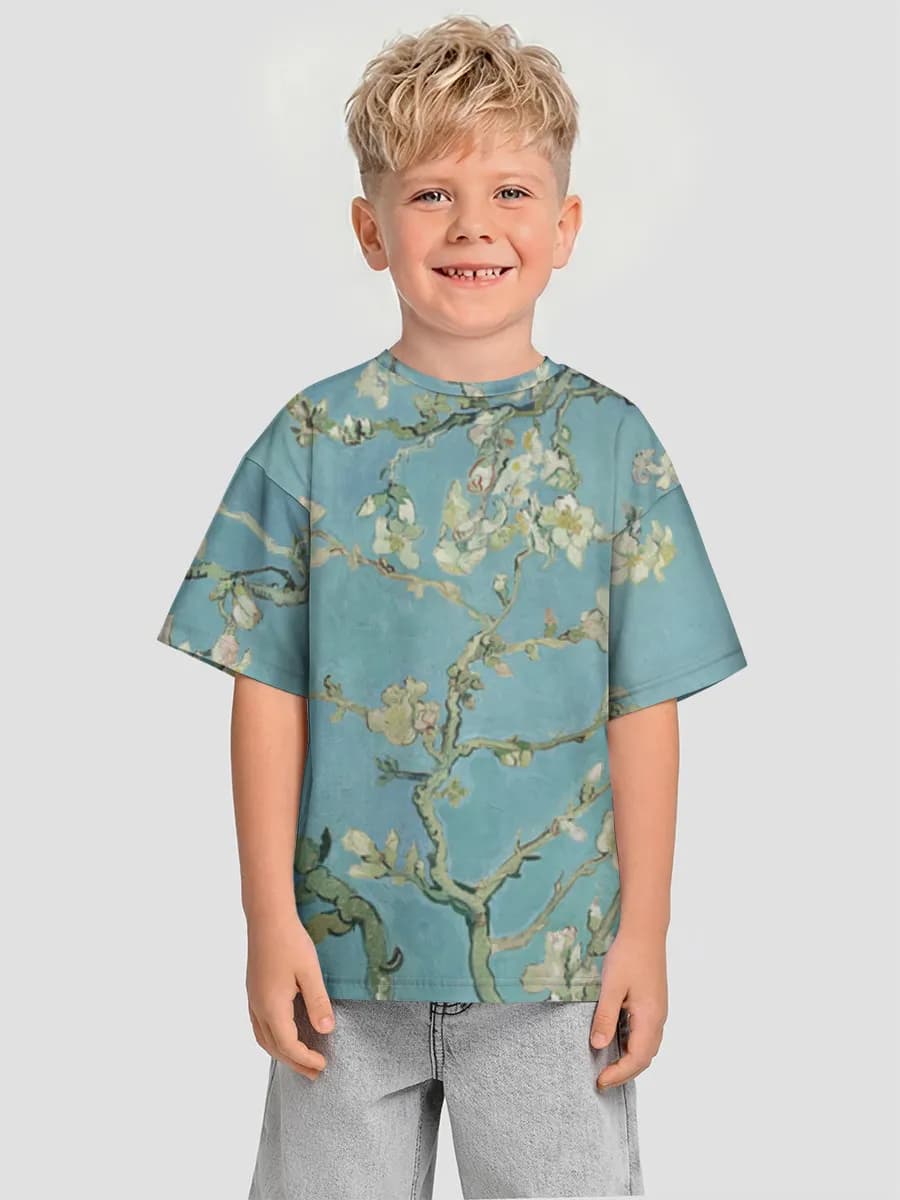 男の子 ビッグシルエット コットンTシャツ
