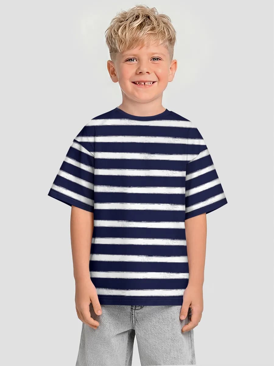 T-shirt coton oversize garçon