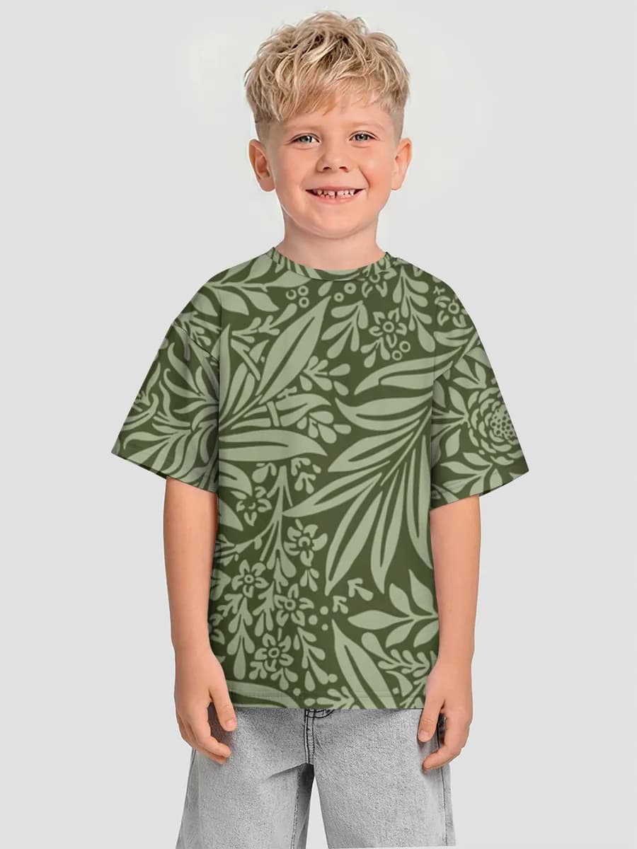 T-shirt coton oversize garçon