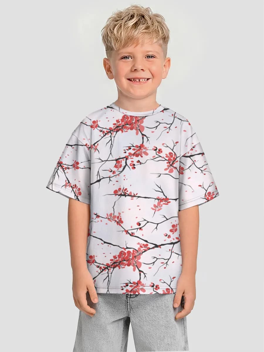Camiseta Oversize de Algodón Niño