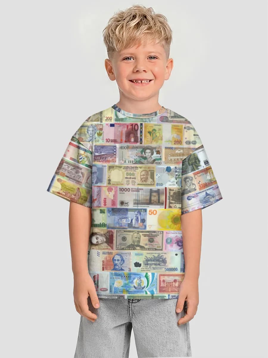 T-shirt coton oversize garçon