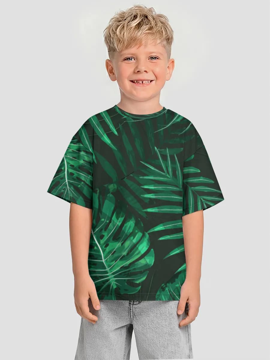 T-shirt coton oversize garçon