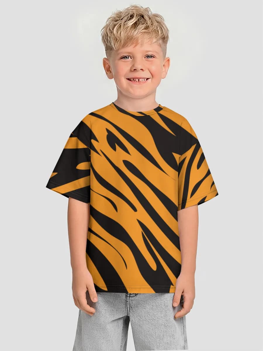 T-shirt coton oversize garçon