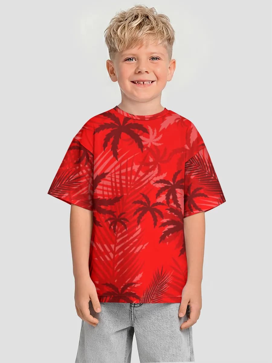 T-shirt coton oversize garçon