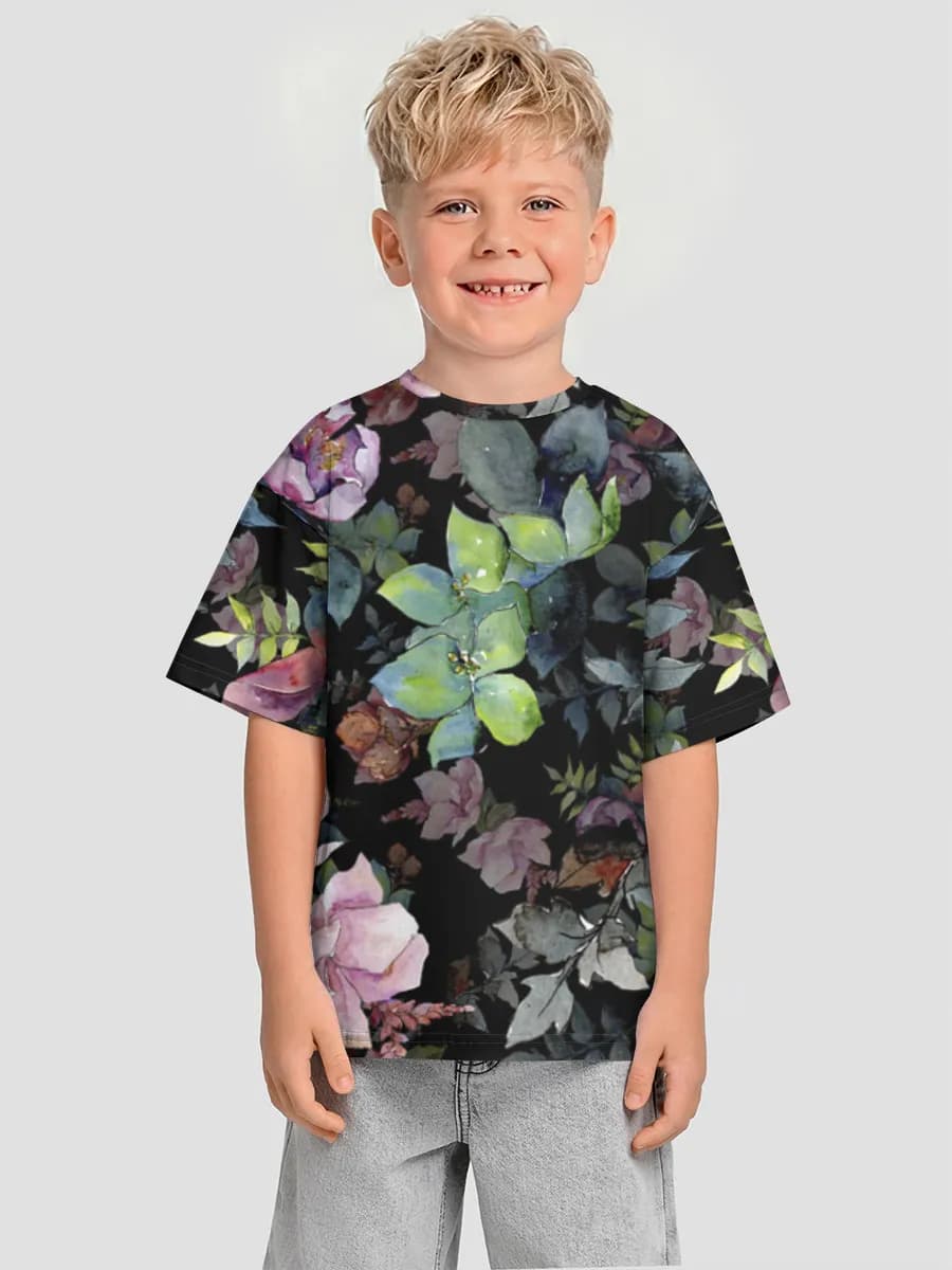 T-shirt coton oversize garçon