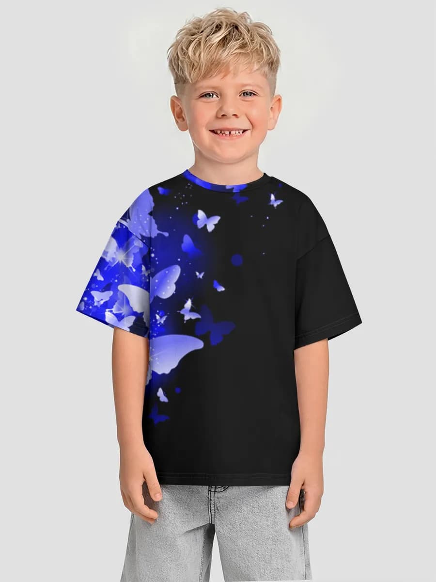 T-shirt coton oversize garçon