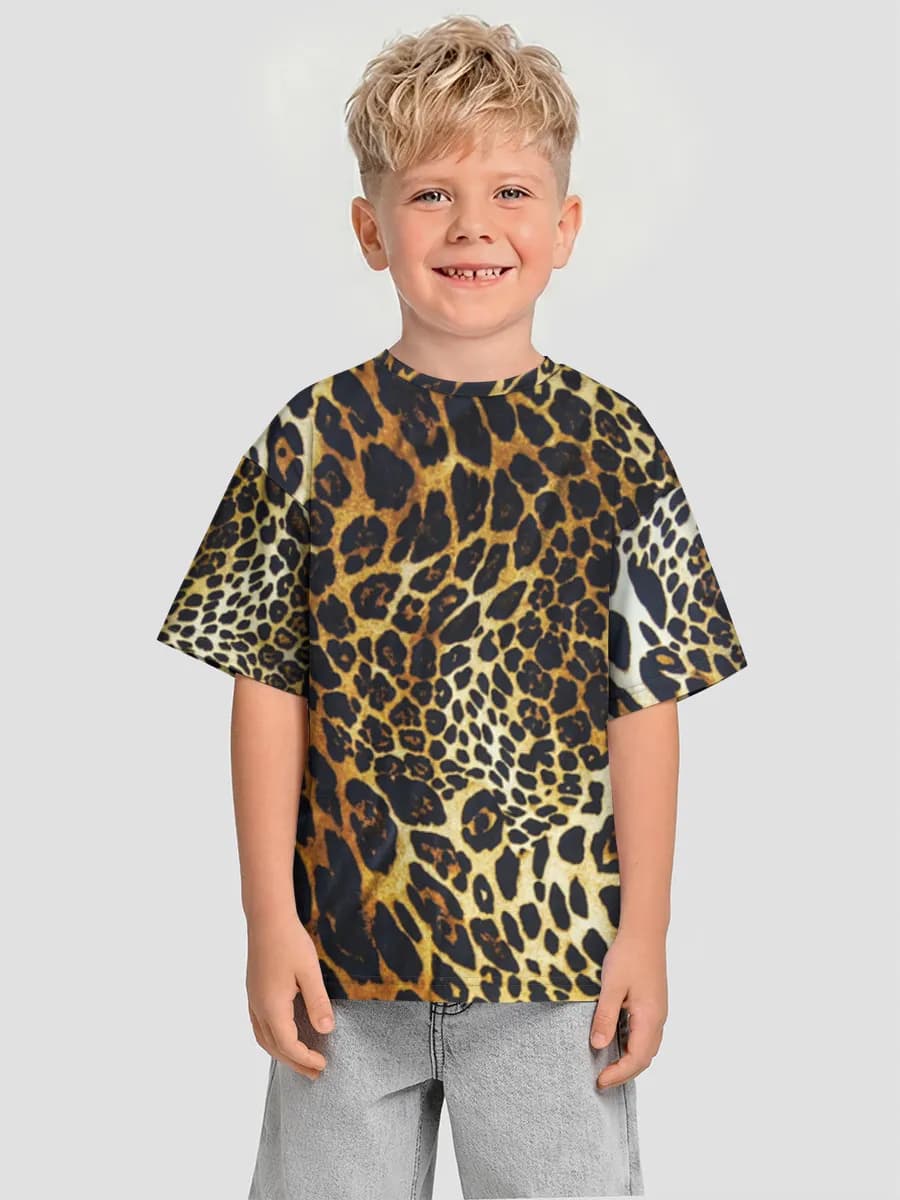 T-shirt coton oversize garçon