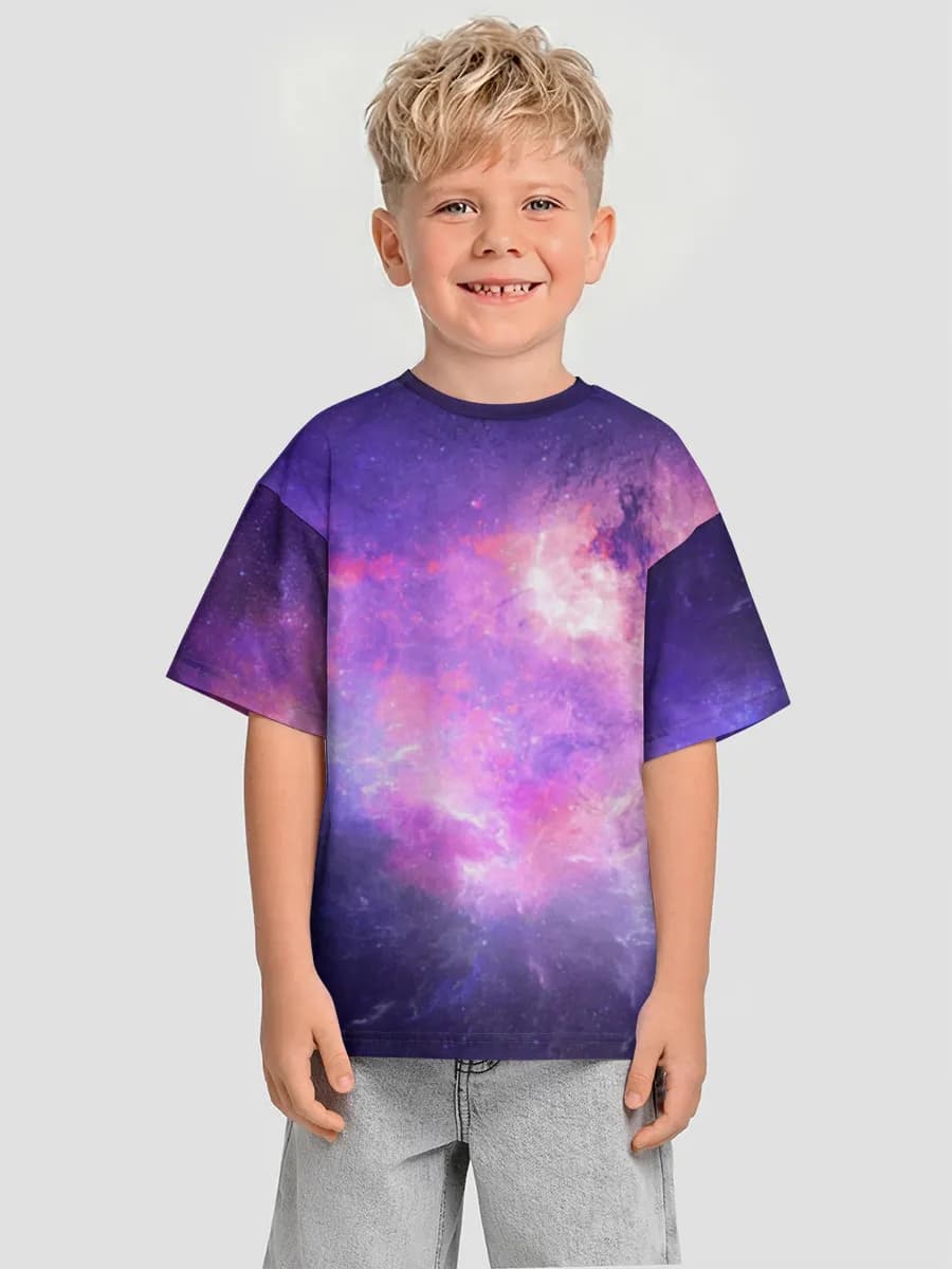 T-shirt coton oversize garçon