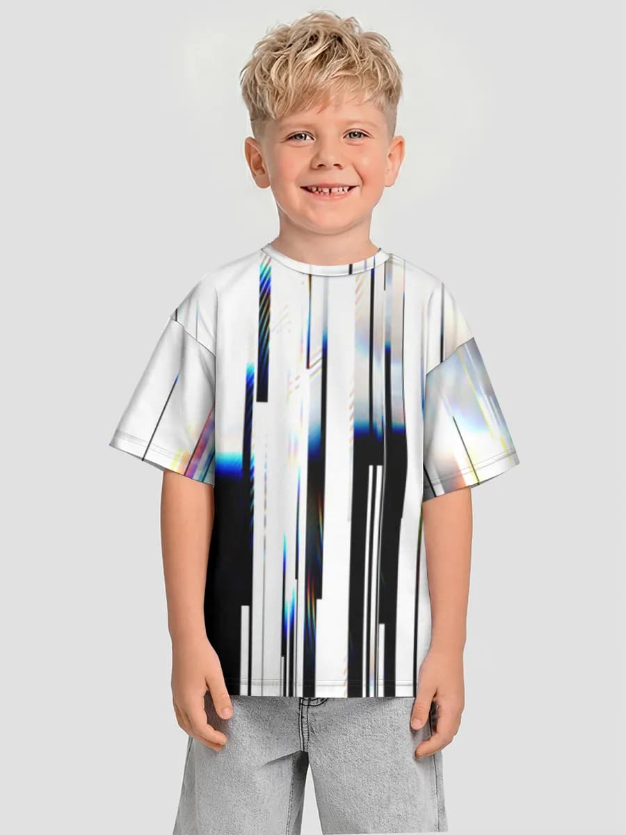 Camiseta Oversize de Algodón Niño