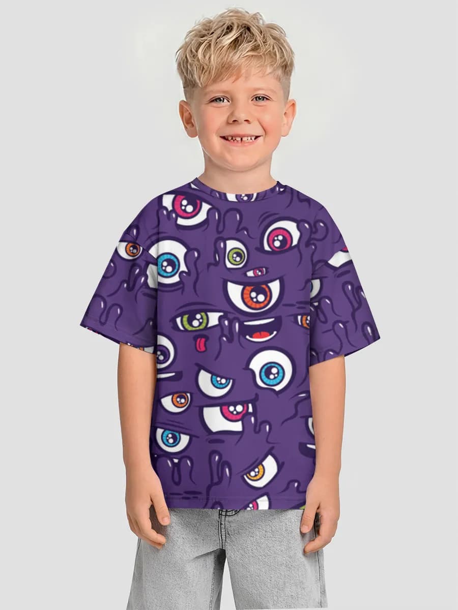 T-shirt coton oversize garçon