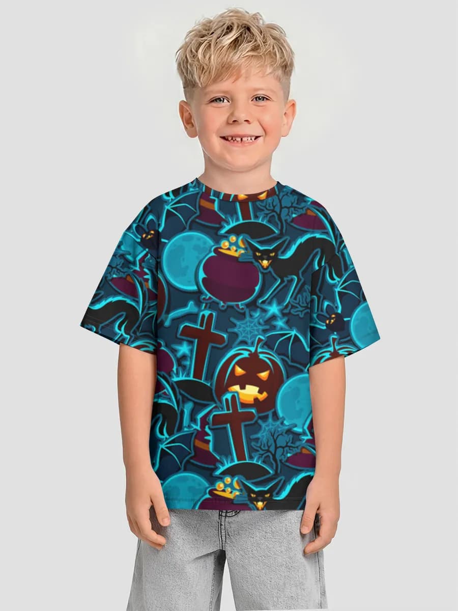 T-shirt coton oversize garçon