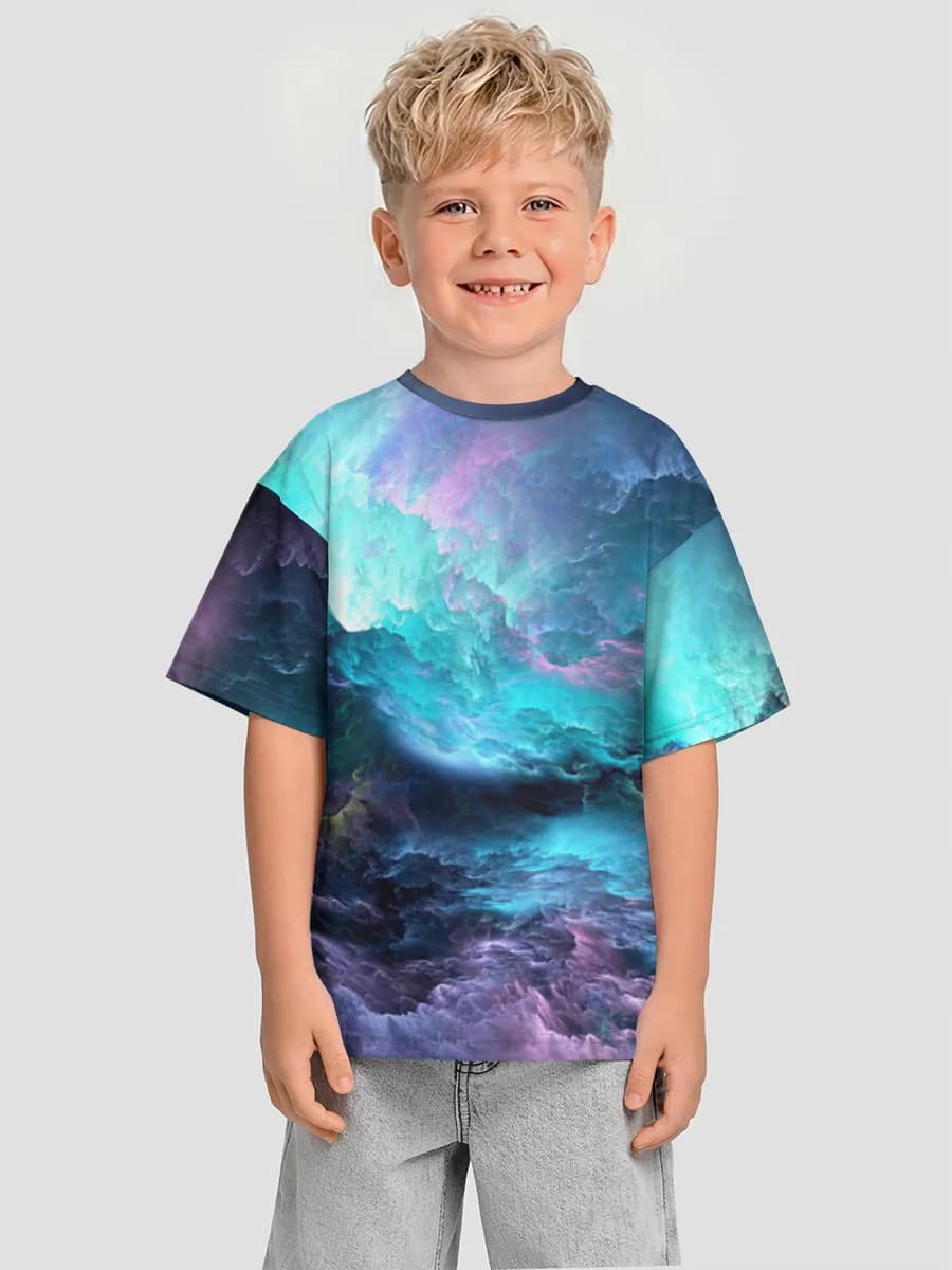 T-shirt coton oversize garçon