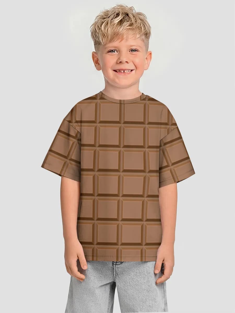 Camiseta Oversize de Algodón Niño