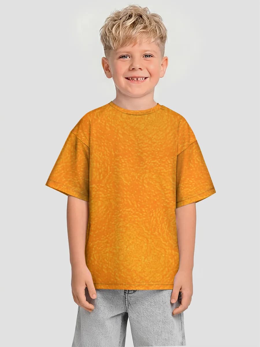 Boys' oversized cotton T-shirt