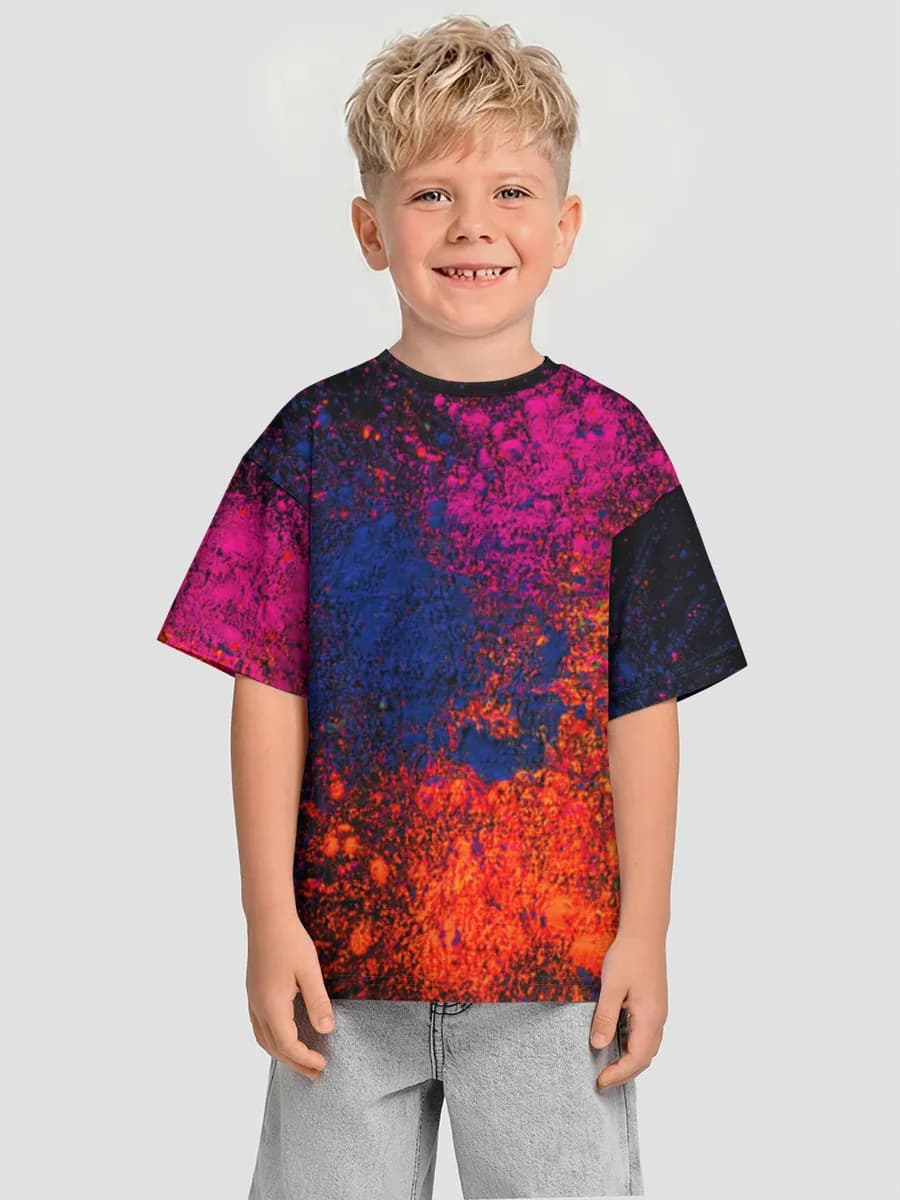 T-shirt coton oversize garçon