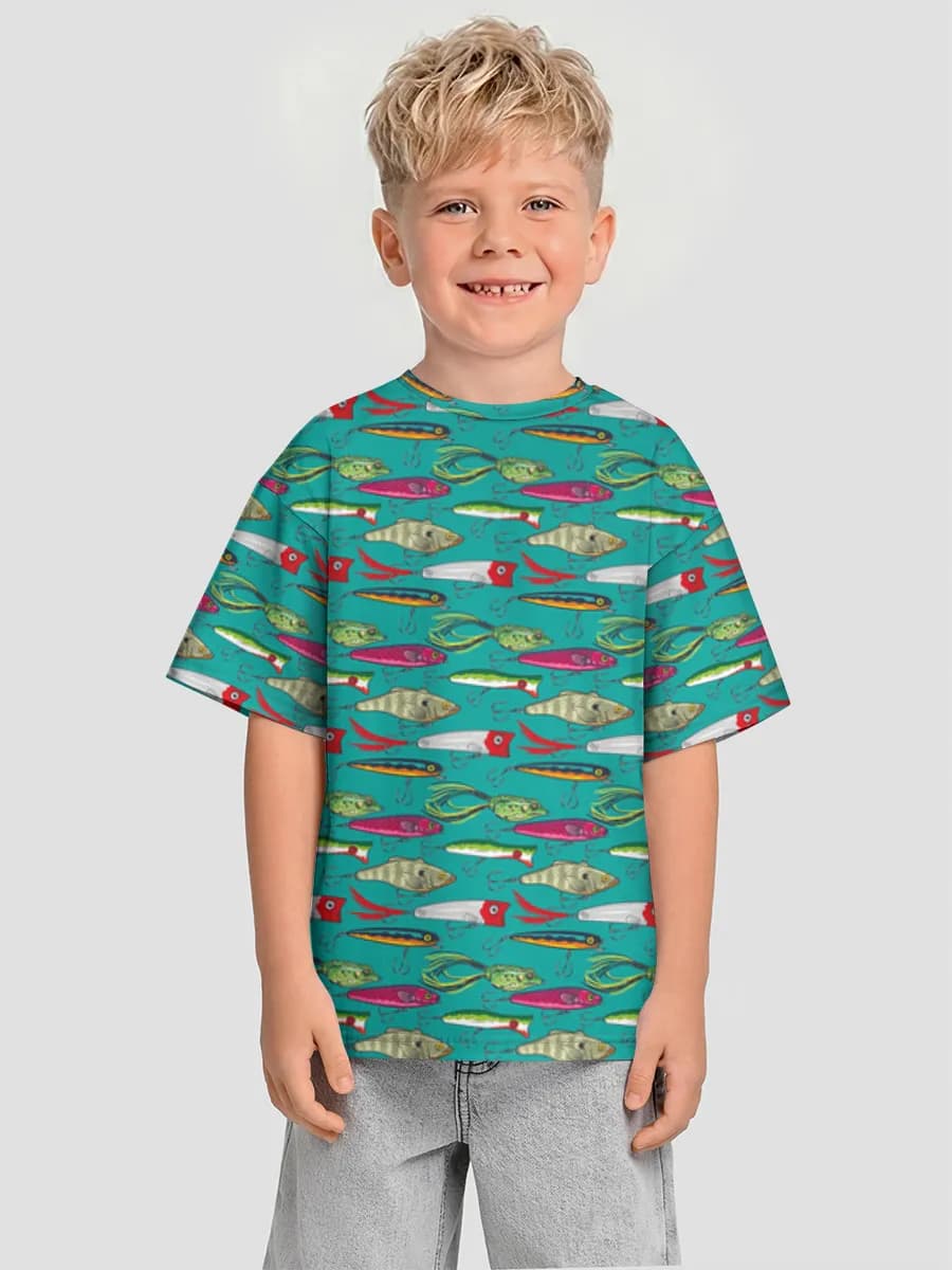 Camiseta Oversize de Algodón Niño
