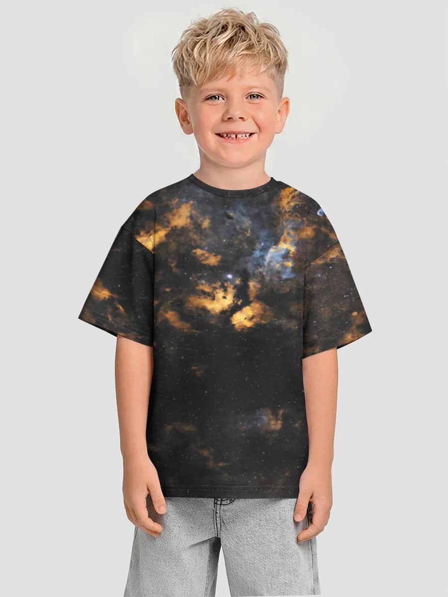 T-shirt coton oversize garçon