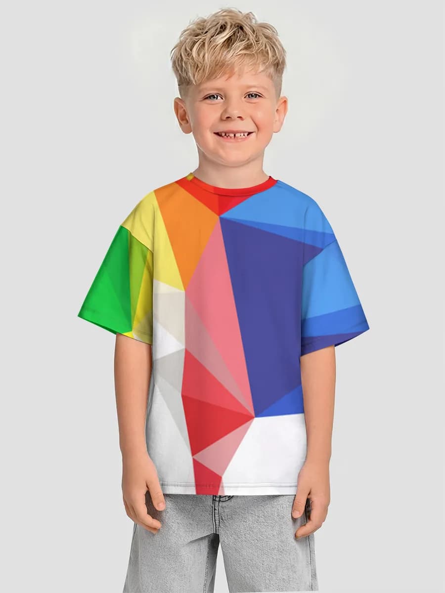 Camiseta Oversize de Algodón Niño