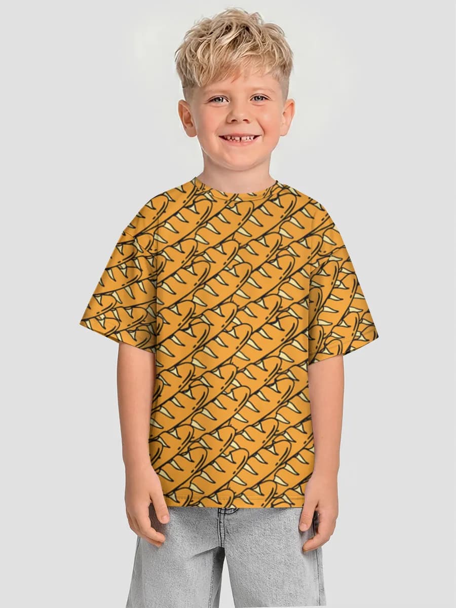 Camiseta Oversize de Algodón Niño