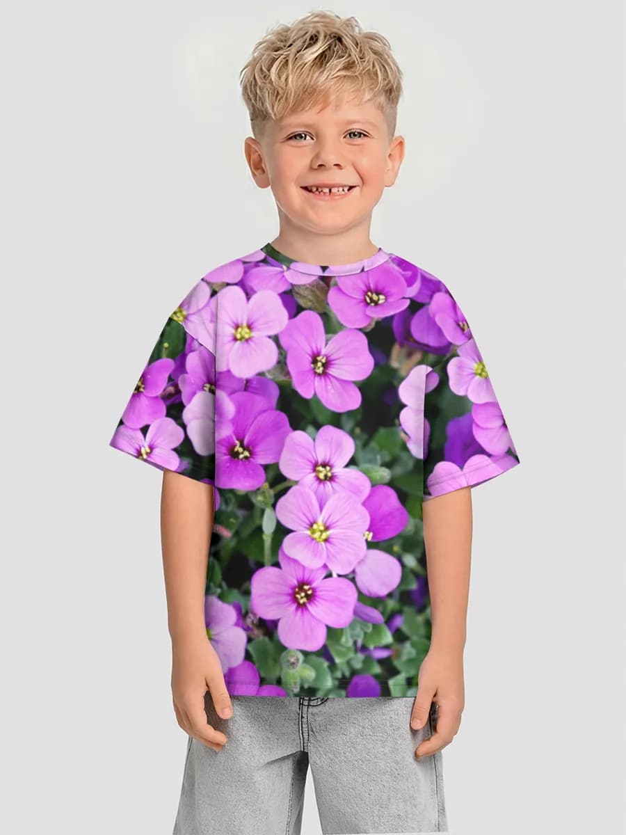 T-shirt coton oversize garçon