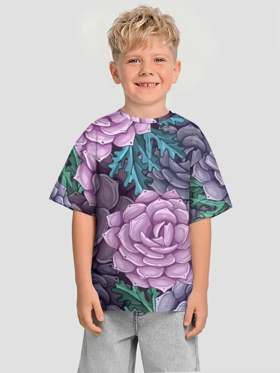 T-shirt coton oversize garçon