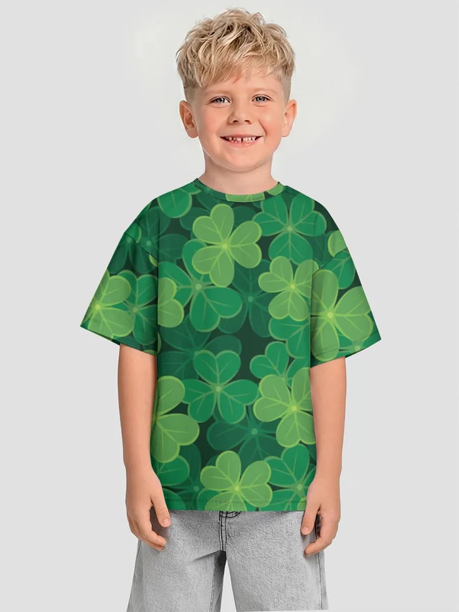 T-shirt coton oversize garçon