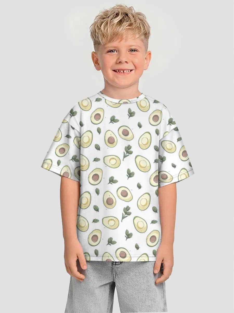Camiseta Oversize de Algodón Niño