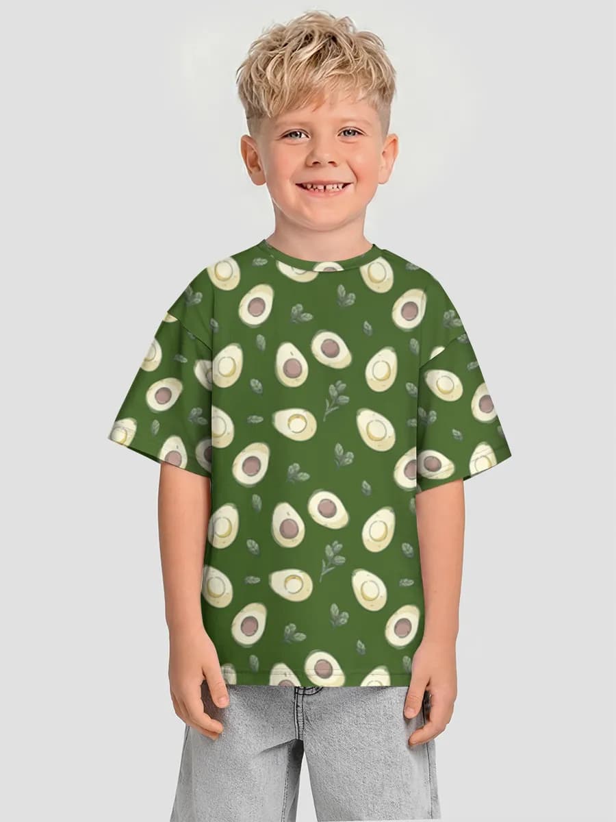 T-shirt coton oversize garçon